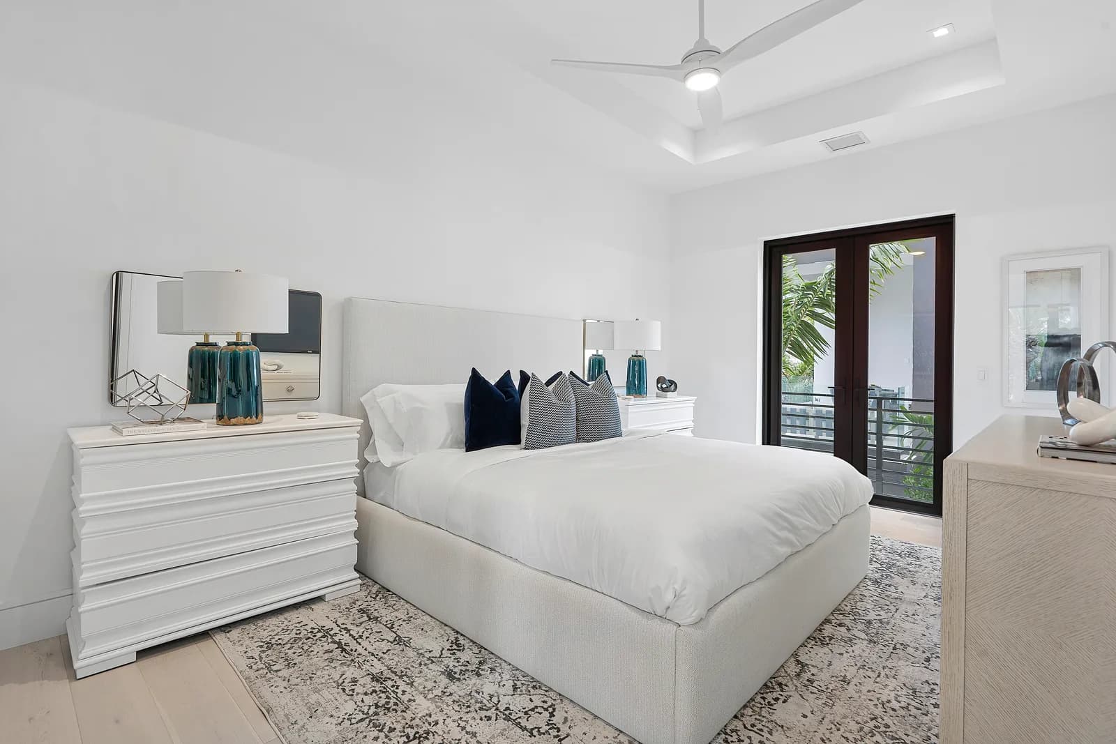 Completed work at a custom home in South Florida by SouthShore Builders